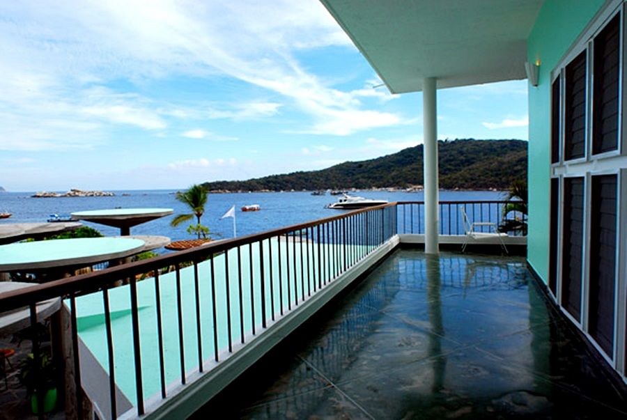 Boca Chica Hotel Acapulco Bagian luar foto